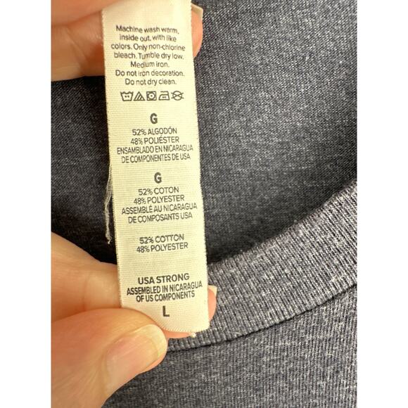 Home Team BBQ Shirt Mens Large Graphic Tee Charleston SC Pig Skull Lightning - Picture 4 of 8